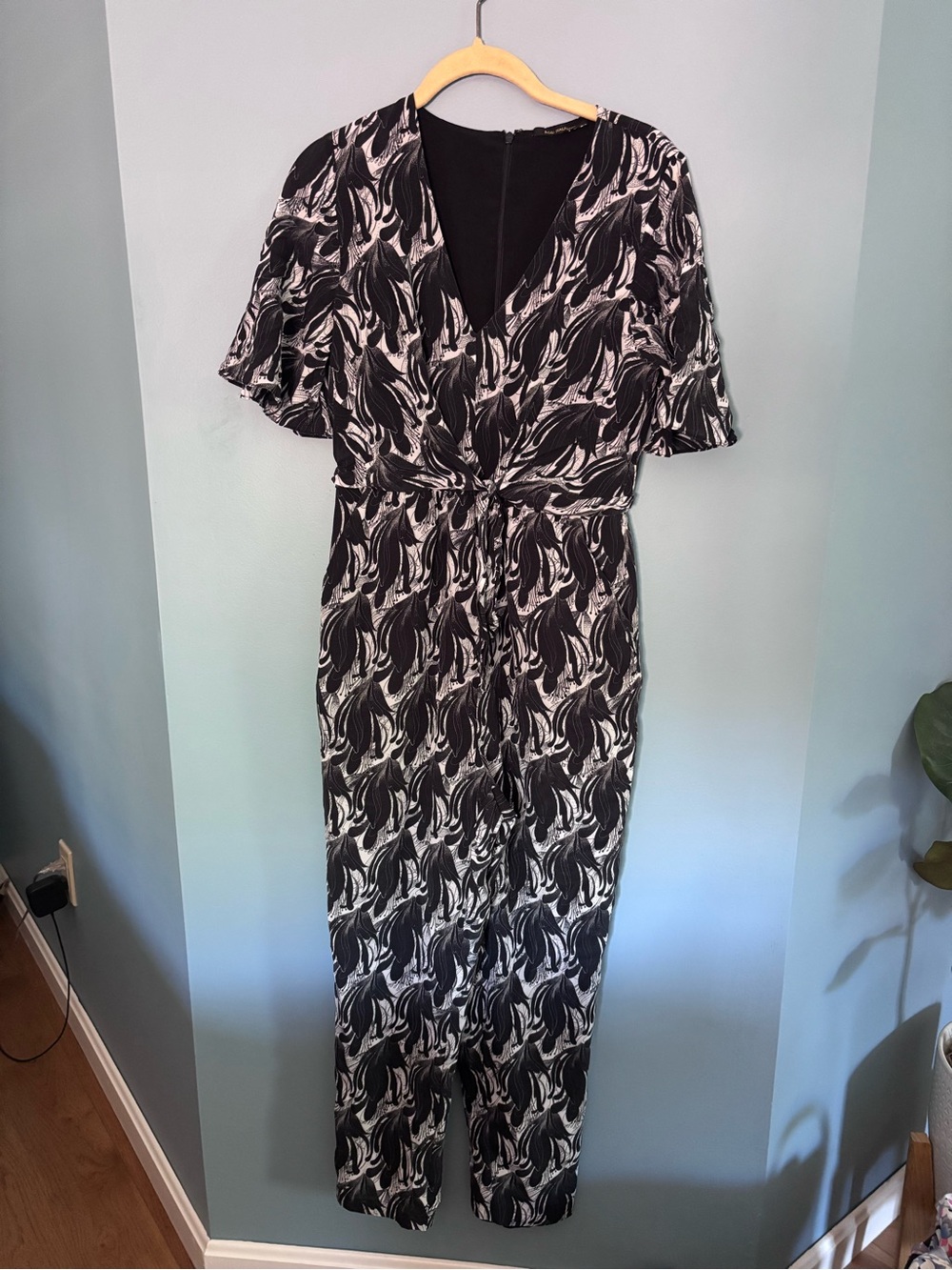 Kobi Halperin Black & White Jumpsuit